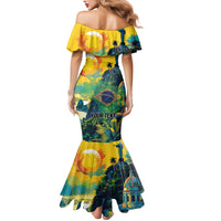 Personalized Brazil Sete de Setembro Mermaid Dress Brasil Rio de Janeiro Art Style - Wonder Print Shop