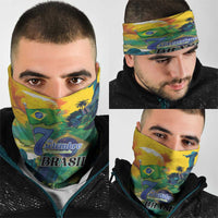 Brazil Sete de Setembro Neck Gaiter Brasil Rio de Janeiro Art Style LT01