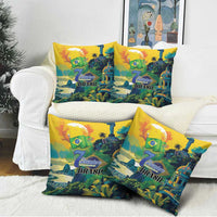 Brazil Sete de Setembro Pillow Cover Brasil Rio de Janeiro Art Style - Wonder Print Shop