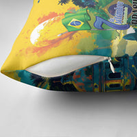 Brazil Sete de Setembro Pillow Cover Brasil Rio de Janeiro Art Style - Wonder Print Shop