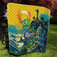 Brazil Sete de Setembro Quilt Brasil Rio de Janeiro Art Style - Wonder Print Shop