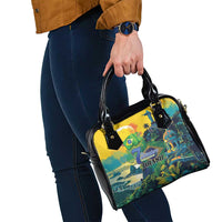 Brazil Sete de Setembro Shoulder Handbag Brasil Rio de Janeiro Art Style - Wonder Print Shop
