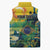 Personalized Brazil Sete de Setembro Sleeveless Puffer Jacket Brasil Rio de Janeiro Art Style - Wonder Print Shop