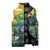 Personalized Brazil Sete de Setembro Sleeveless Puffer Jacket Brasil Rio de Janeiro Art Style - Wonder Print Shop