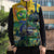 Personalized Brazil Sete de Setembro Sleeveless Puffer Jacket Brasil Rio de Janeiro Art Style - Wonder Print Shop