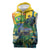Personalized Brazil Sete de Setembro Sleeveless Zip Hoodie Brasil Rio de Janeiro Art Style - Wonder Print Shop