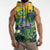 Personalized Brazil Sete de Setembro Sleeveless Zip Hoodie Brasil Rio de Janeiro Art Style - Wonder Print Shop