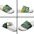 Brazil Sete de Setembro Slide Sandals Brasil Rio de Janeiro Art Style - Wonder Print Shop