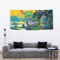 Brazil Sete de Setembro Tapestry Brasil Rio de Janeiro Art Style - Wonder Print Shop