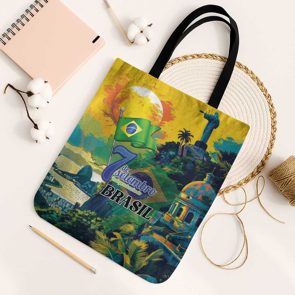 Brazil Sete de Setembro Tote Bag Brasil Rio de Janeiro Art Style - Wonder Print Shop