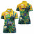 Personalized Brazil Sete de Setembro Women Polo Shirt Brasil Rio de Janeiro Art Style - Wonder Print Shop