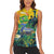 Personalized Brazil Sete de Setembro Women Sleeveless Polo Shirt Brasil Rio de Janeiro Art Style - Wonder Print Shop