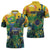 Personalized Brazil Sete de Setembro Zipper Polo Shirt Brasil Rio de Janeiro Art Style - Wonder Print Shop