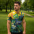 Personalized Brazil Sete de Setembro Zipper Polo Shirt Brasil Rio de Janeiro Art Style - Wonder Print Shop