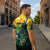 Personalized Brazil Sete de Setembro Zipper Polo Shirt Brasil Rio de Janeiro Art Style - Wonder Print Shop