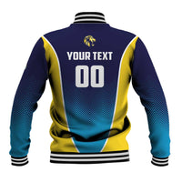 Custom St Lucia Kings Cricket Baseball Jacket Beinspired Come On - Wonder Print Shop