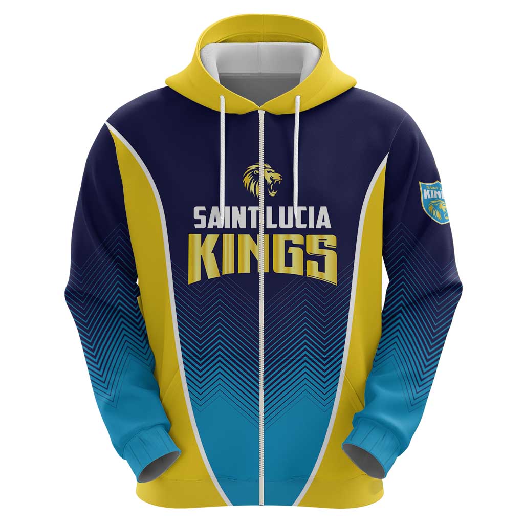 Custom St Lucia Kings Cricket Hoodie Beinspired Come On - Wonder Print Shop
