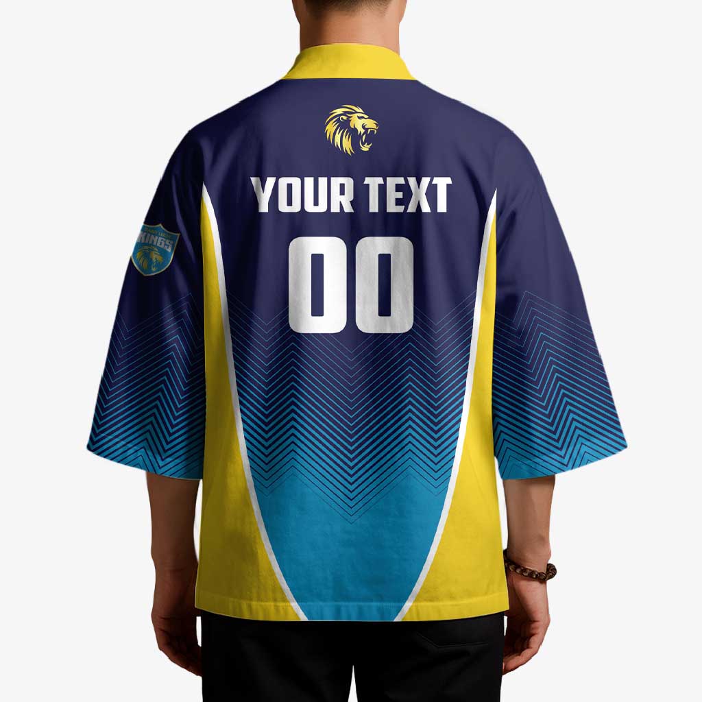 Custom St Lucia Kings Cricket Kimono Beinspired Come On - Wonder Print Shop