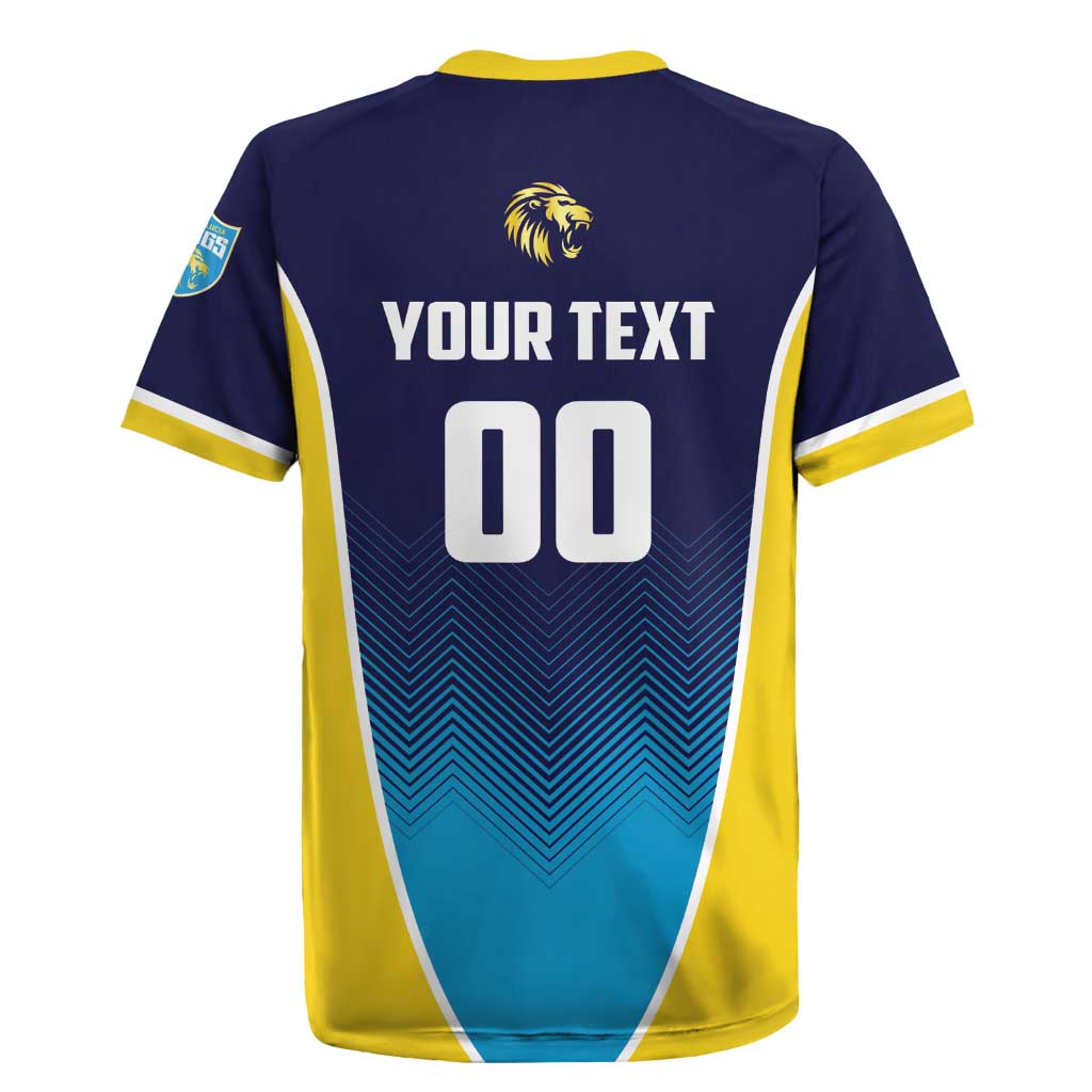 Custom St Lucia Kings Cricket Rugby Jersey Beinspired Come On - Wonder Print Shop