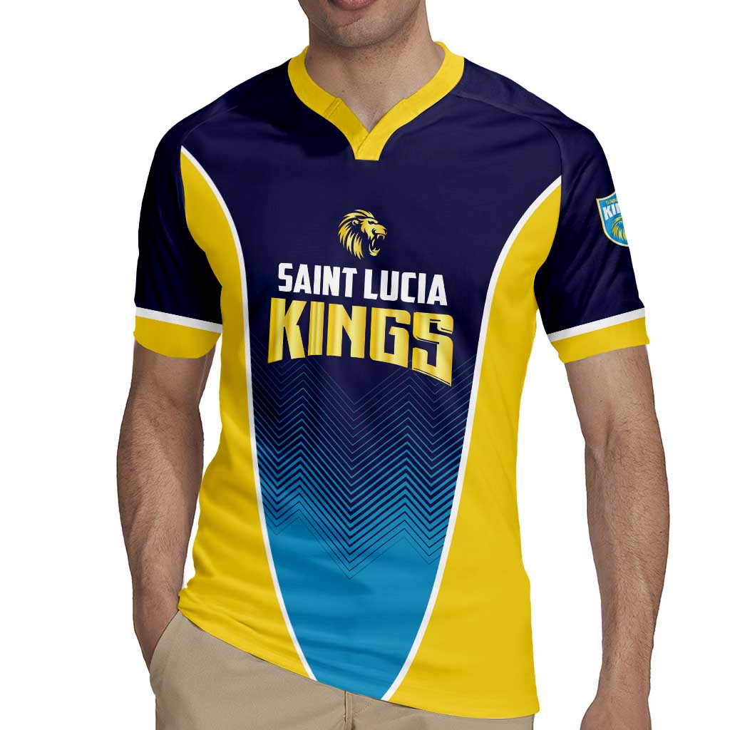 Custom St Lucia Kings Cricket Rugby Jersey Beinspired Come On - Wonder Print Shop