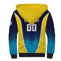 Custom St Lucia Kings Cricket Sherpa Hoodie Beinspired Come On - Wonder Print Shop