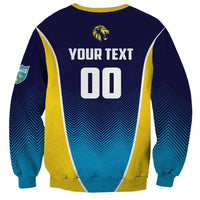 Custom St Lucia Kings Cricket Sweatshirt Beinspired Come On - Wonder Print Shop
