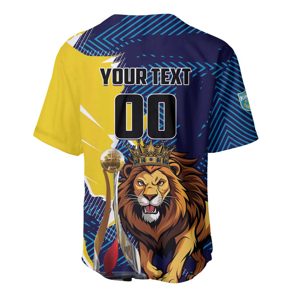 Custom Kings Saint Lucia Champions Cricket Baseball Jersey St Lucia Glory Awaits - Wonder Print Shop