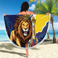 Kings Saint Lucia Champions Cricket Beach Blanket St Lucia Glory Awaits - Wonder Print Shop