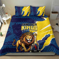 Kings Saint Lucia Champions Cricket Bedding Set St Lucia Glory Awaits - Wonder Print Shop