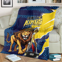 Kings Saint Lucia Champions Cricket Blanket St Lucia Glory Awaits - Wonder Print Shop