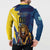 Custom Kings Saint Lucia Champions Cricket Button Sweatshirt St Lucia Glory Awaits - Wonder Print Shop