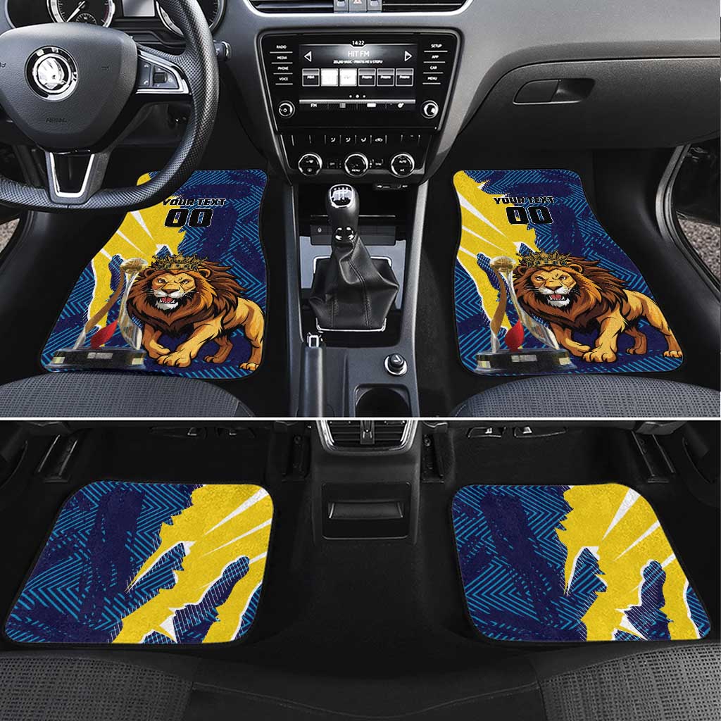 Kings Saint Lucia Champions Cricket Car Mats St Lucia Glory Awaits - Wonder Print Shop