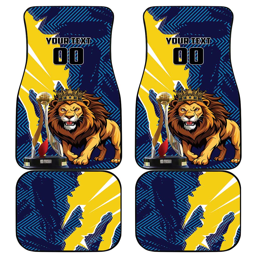 Kings Saint Lucia Champions Cricket Car Mats St Lucia Glory Awaits - Wonder Print Shop