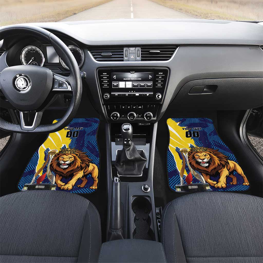 Kings Saint Lucia Champions Cricket Car Mats St Lucia Glory Awaits - Wonder Print Shop