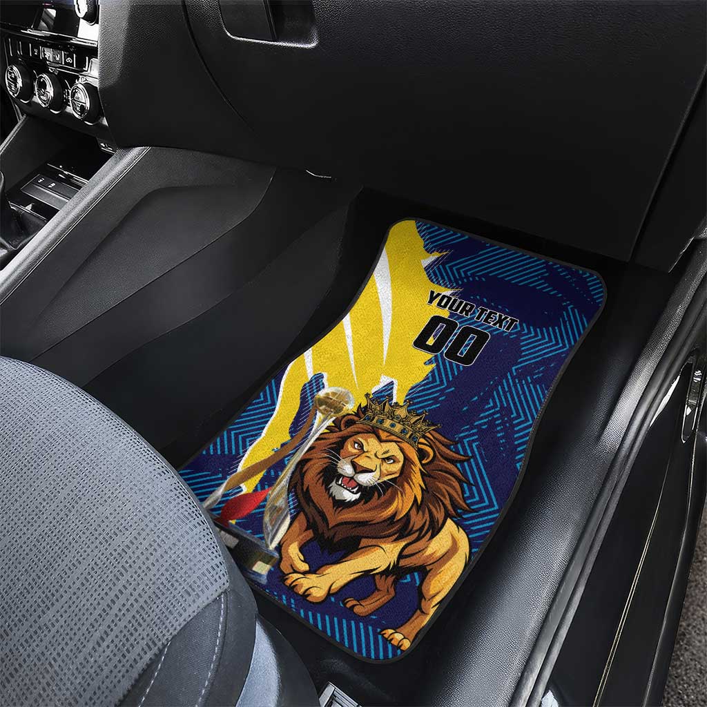 Kings Saint Lucia Champions Cricket Car Mats St Lucia Glory Awaits - Wonder Print Shop