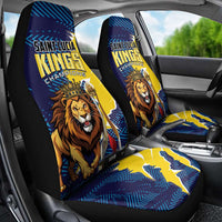 Kings Saint Lucia Champions Cricket Car Seat Cover St Lucia Glory Awaits - Wonder Print Shop