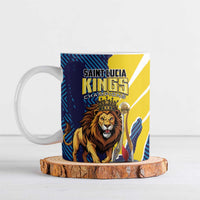 Kings Saint Lucia Champions Cricket Ceramic Mug St Lucia Glory Awaits - Wonder Print Shop