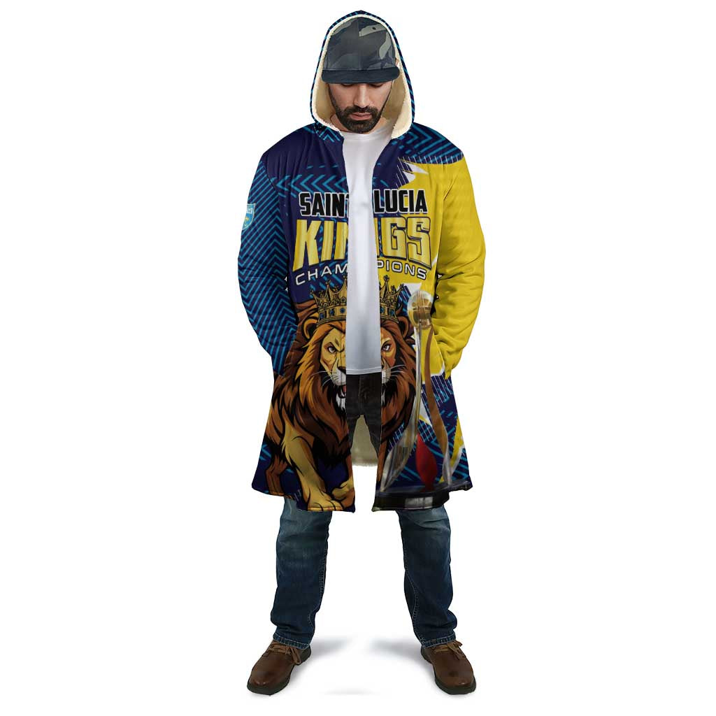 Custom Kings Saint Lucia Champions Cricket Cloak St Lucia Glory Awaits - Wonder Print Shop