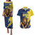 Custom Kings Saint Lucia Champions Cricket Couples Matching Puletasi and Hawaiian Shirt St Lucia Glory Awaits - Wonder Print Shop