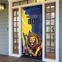 Kings Saint Lucia Champions Cricket Door Cover St Lucia Glory Awaits - Wonder Print Shop