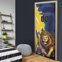 Kings Saint Lucia Champions Cricket Door Cover St Lucia Glory Awaits - Wonder Print Shop