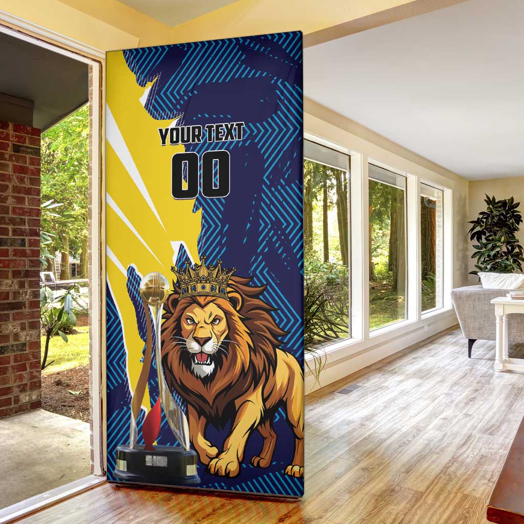 Kings Saint Lucia Champions Cricket Door Cover St Lucia Glory Awaits - Wonder Print Shop