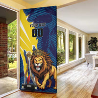 Kings Saint Lucia Champions Cricket Door Cover St Lucia Glory Awaits - Wonder Print Shop
