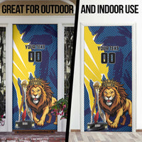 Kings Saint Lucia Champions Cricket Door Cover St Lucia Glory Awaits - Wonder Print Shop