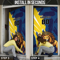 Kings Saint Lucia Champions Cricket Door Cover St Lucia Glory Awaits - Wonder Print Shop