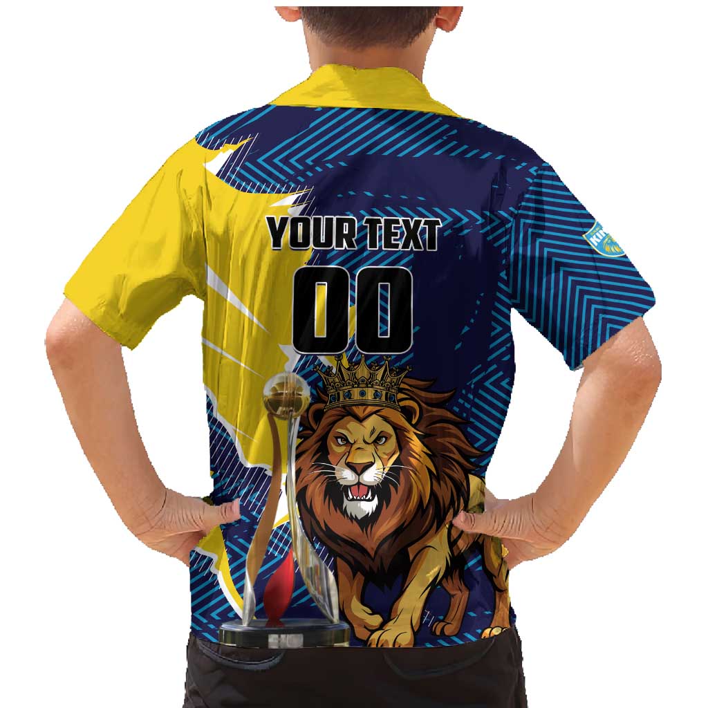 Custom Kings Saint Lucia Champions Cricket Family Matching Mermaid Dress and Hawaiian Shirt St Lucia Glory Awaits - Wonder Print Shop