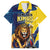 Custom Kings Saint Lucia Champions Cricket Family Matching Puletasi and Hawaiian Shirt St Lucia Glory Awaits - Wonder Print Shop