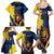 Custom Kings Saint Lucia Champions Cricket Family Matching Summer Maxi Dress and Hawaiian Shirt St Lucia Glory Awaits - Wonder Print Shop