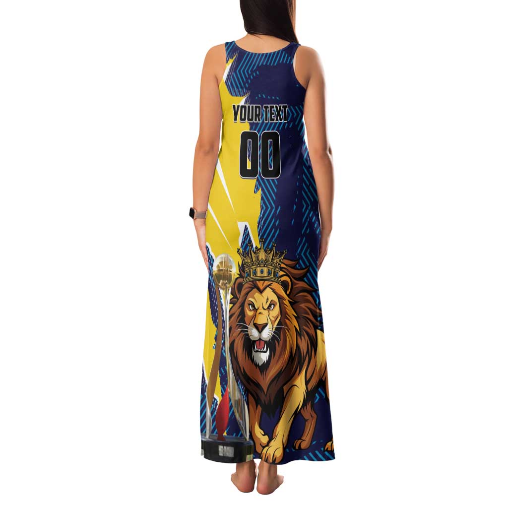 Custom Kings Saint Lucia Champions Cricket Family Matching Tank Maxi Dress and Hawaiian Shirt St Lucia Glory Awaits - Wonder Print Shop