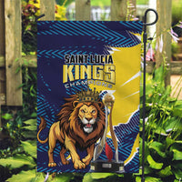 Kings Saint Lucia Champions Cricket Garden Flag St Lucia Glory Awaits - Wonder Print Shop